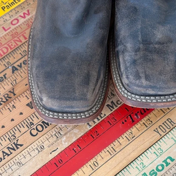 Dan Post Dark Brown Heeled Boots - Picture 4 of 8